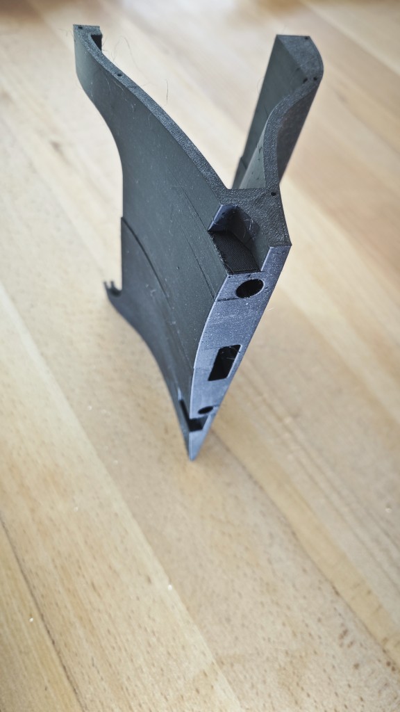 3D-Drucker beim Druck eines Modellbauteils